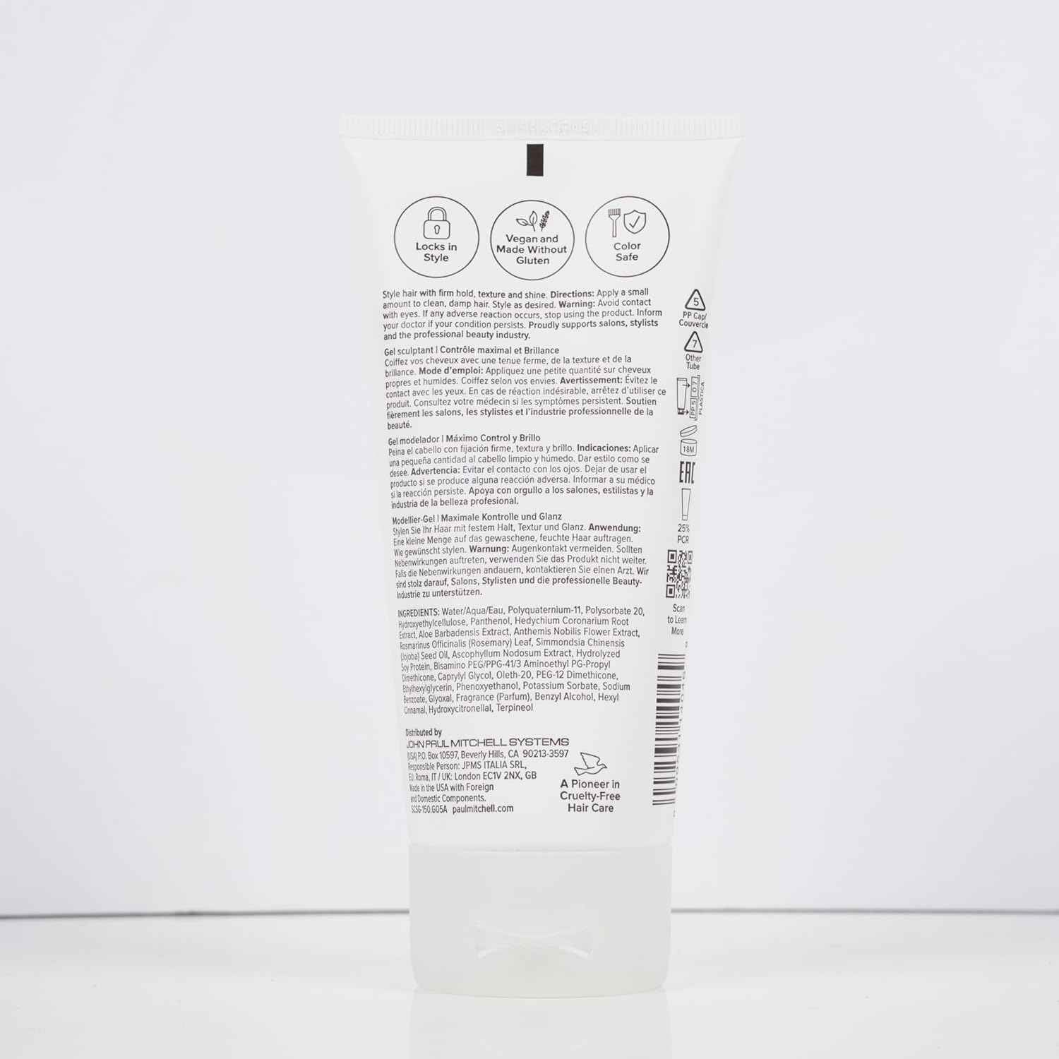 Paul Mitchell Super Clean Sculpting Gel, Firm Hold, High Shine Finish Hair Gel, For All Hair Types