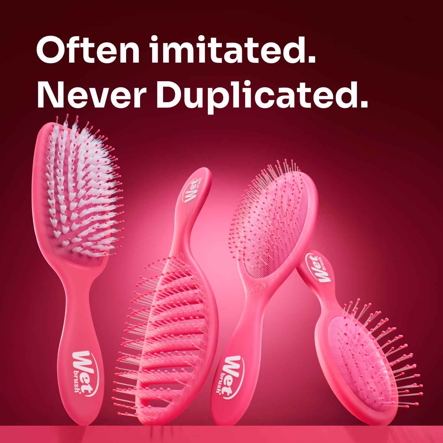 Wet Brush Original Detangler Hair Brush, Ultra-Soft IntelliFlex Bristles-Detangling Hairbrush Glides Through Tangles For All Hair Types (Wet Dry & Damaged Hair) - Women & Men