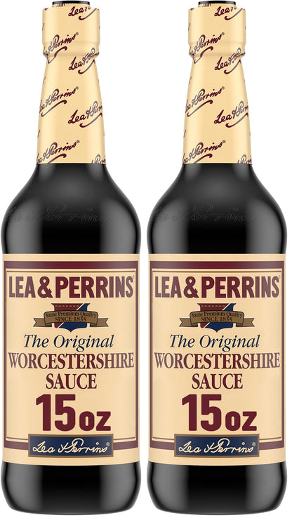 Lea &amp;amp; Perrins The Original Worcestershire Sauce (15 fl oz Bottle) (Pack of 2)