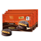 ChocZero Milk Chocolate Peanut Butter Cups - 32 Cups Total, Gluten Free, Low Carb Candy, No Added Sugar, Snack
