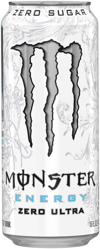Monster Energy Ultra Variety Pack, PKZSD, Sugar Free Energy Drink, 16 Ounce | Pack of 15