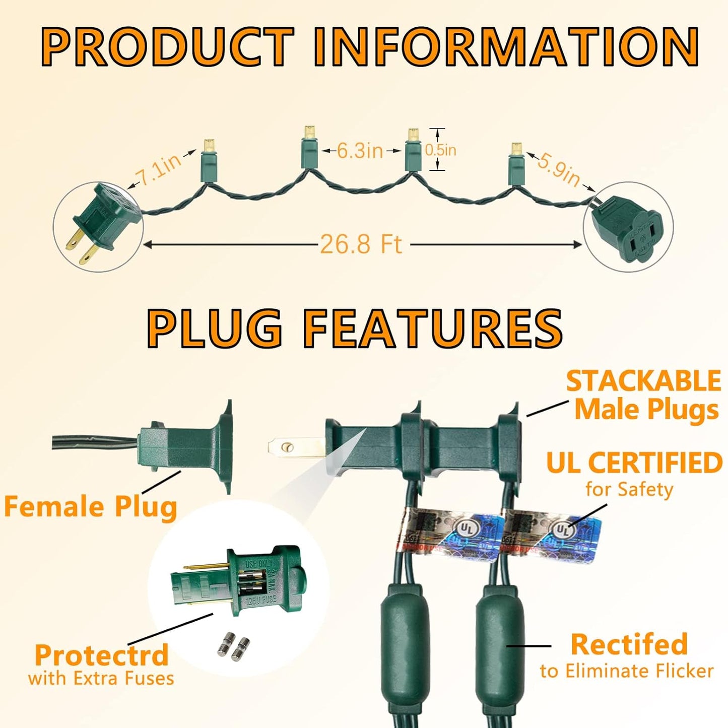 25ft_50_Counts_Warm_White_LED_Christmas_Lights_-_Commercial_Grade_Outdoor_Waterproof,_Green_Wire,_Xmas_Tree_Lights,_IP:65,_UL