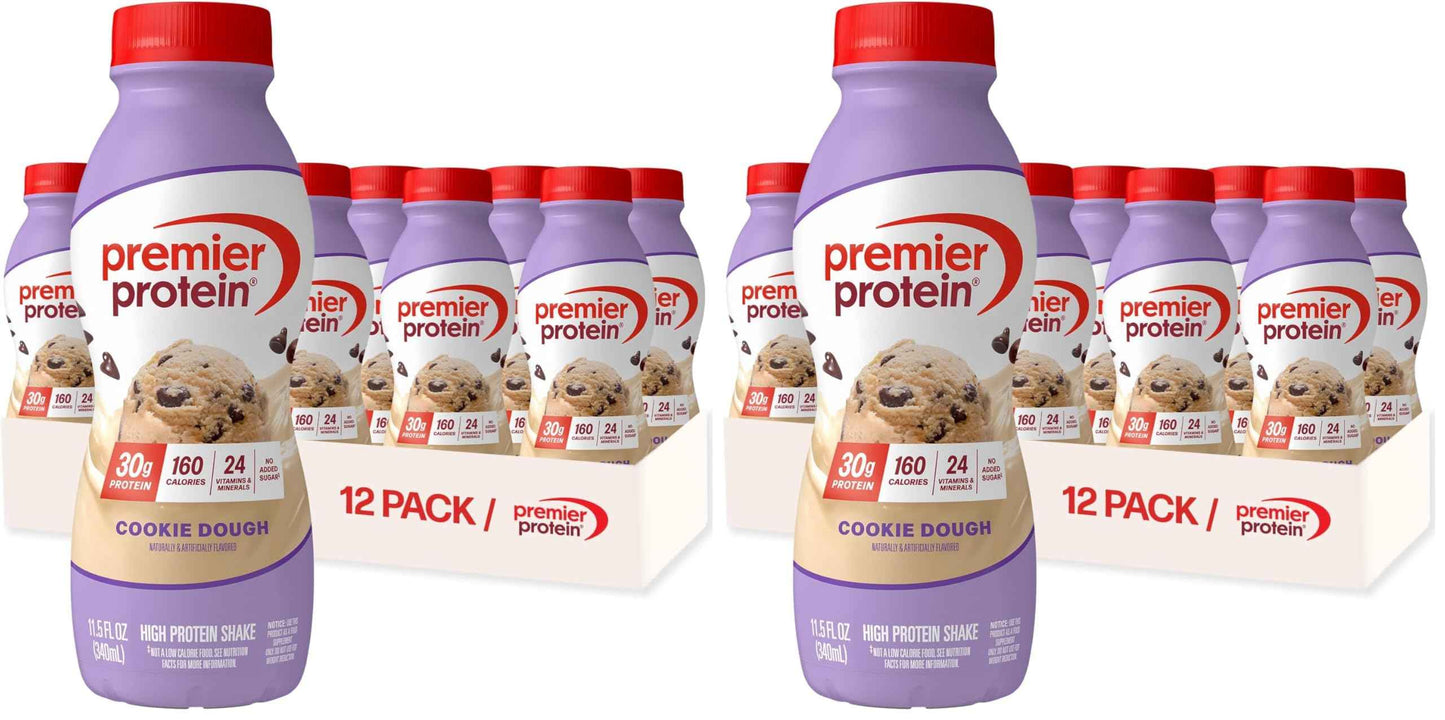 Premier Protein Shake, 30g Protein, No Added Sugar, 24 Vitamins & Minerals to Support Immune Health, 11.5 fl oz