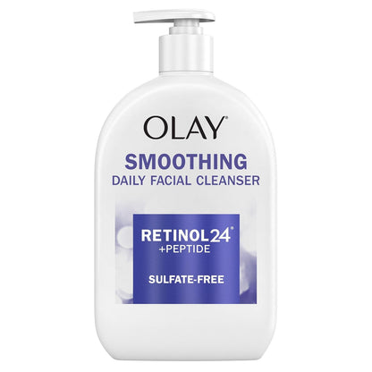 Olay_Face_Wash_Daily_Facial_Cleanser_with_Retinol,_Peptides_and_Glycerin,_Smoothing_and_Hydrating_Anti_Aging_Face_Wash,_Sulfate_Free_Cream_Cleanser_for_Mature_Skin,_Daily_Use,_16_Oz