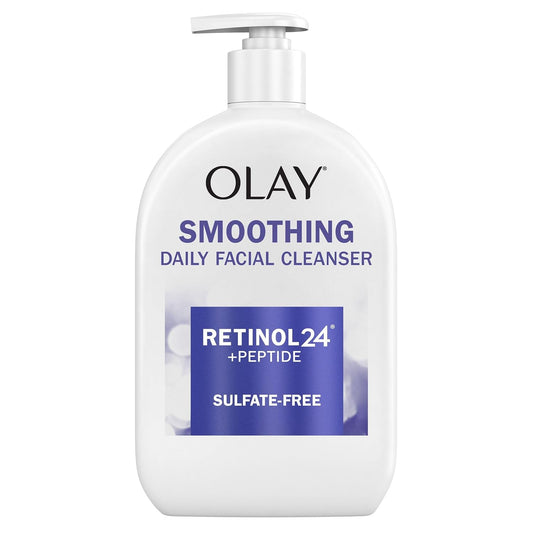Olay_Face_Wash_Daily_Facial_Cleanser_with_Retinol,_Peptides_and_Glycerin,_Smoothing_and_Hydrating_Anti_Aging_Face_Wash,_Sulfate_Free_Cream_Cleanser_for_Mature_Skin,_Daily_Use,_16_Oz