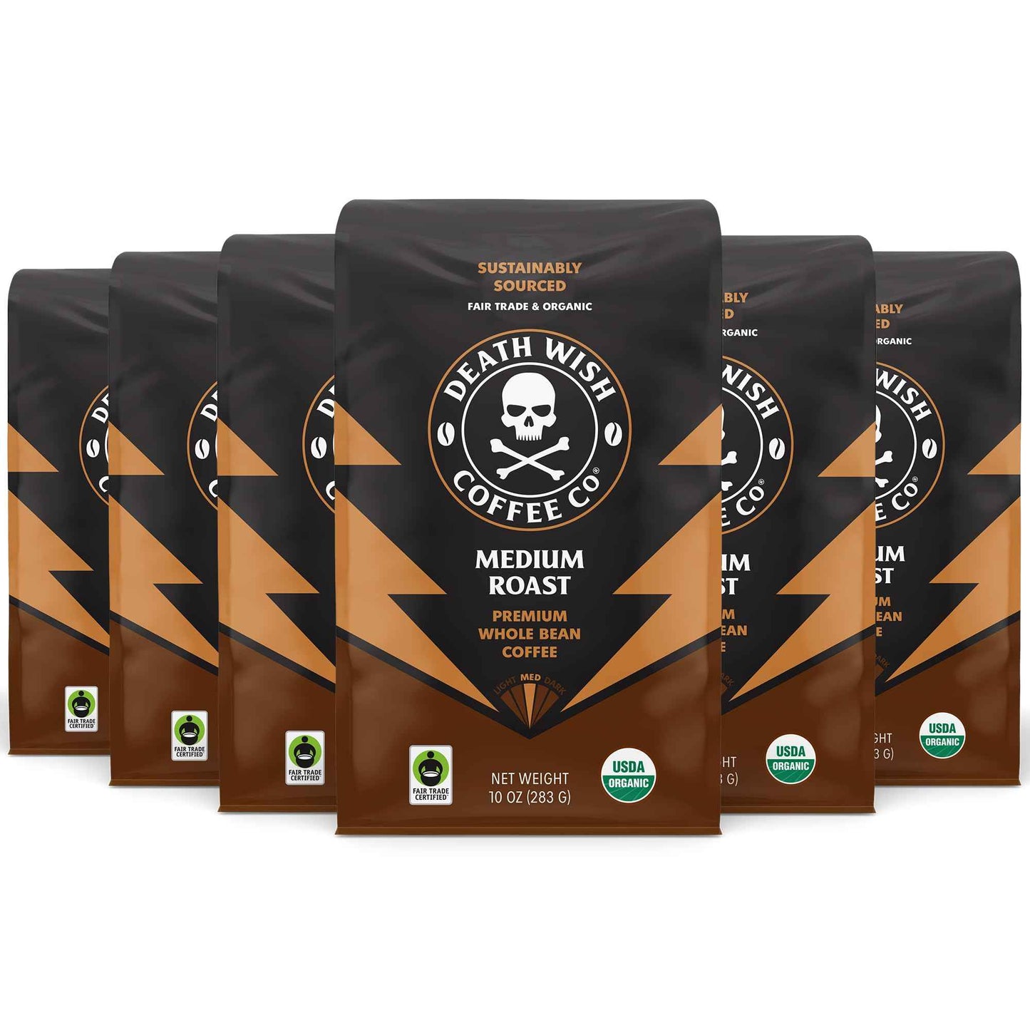 Death Wish Coffee, Organic and Fair Trade Whole Bean Coffee