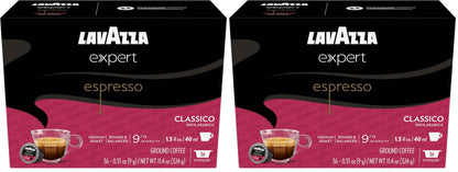 Lavazza Capsules, Medium Roast, 100% Arabica, Compatible with Own Classy Machines