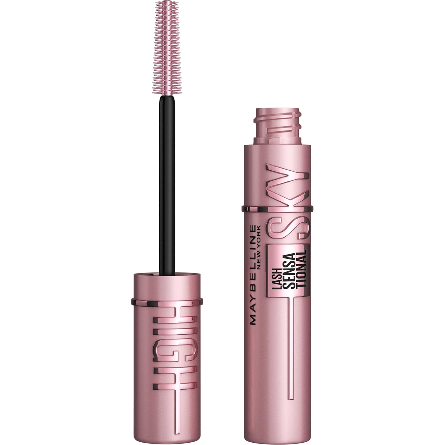 Maybelline_Lash_Sensational_Sky_High_Washable_Mascara_Makeup,_Volumizing,_Lengthening,_Defining,_Curling,_Multiplying,_Buildable_Formula,_Blackest_Black,_1_Count