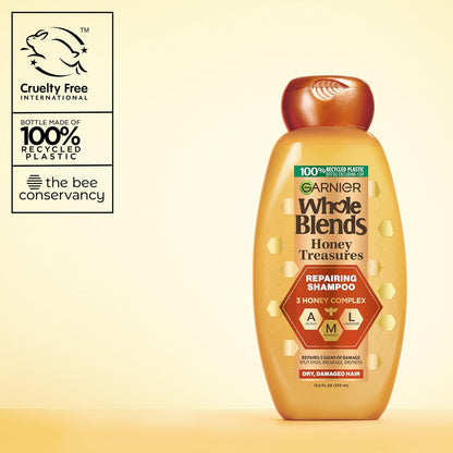 Garnier_Whole_Blends_Honey_Treasures_Repairing_Shampoo,_for_Dry,_Damaged_Hair,_22_Fl_Oz,_2_Count_(Packaging_May_Vary)