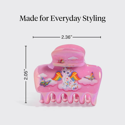 Lisa_Frank_x_Kitsch_Medium_Cloud_Hair_Clip_for_Women_-_Lightweight_&_Sturdy_Claw_Clip_with_Rounded_Edges_for_Comfortable_Hold,_Ideal_for_Half-Up_Hairstyles_&_Low_Buns_-_Angel_Kitty