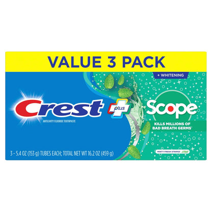 Crest_+_Scope_Whitening_Toothpaste_-_Pack_of_3,_5.4_Oz_Tubes_-_Anticavity_Fluoride_Toothpaste,_Fresh_Breath,_Kills_Germs_-_Tartar_Protection,_Enamel_Protection_-_Minty_Fresh_Flavor