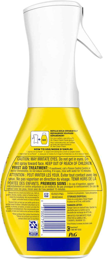 Mr. Clean Clean Freak Multi Surface Cleaning Spray, Deep Cleaning Mist Starter Kit and Refill Bundlea