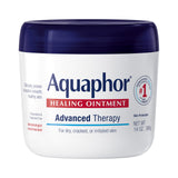 Aquaphor Healing Ointment, Advanced Therapy Skin Protectant, Multi-Purpose Healing Ointment and Body Moisturizer, For Dry, Cracked Skin, Minor Cuts and Burns