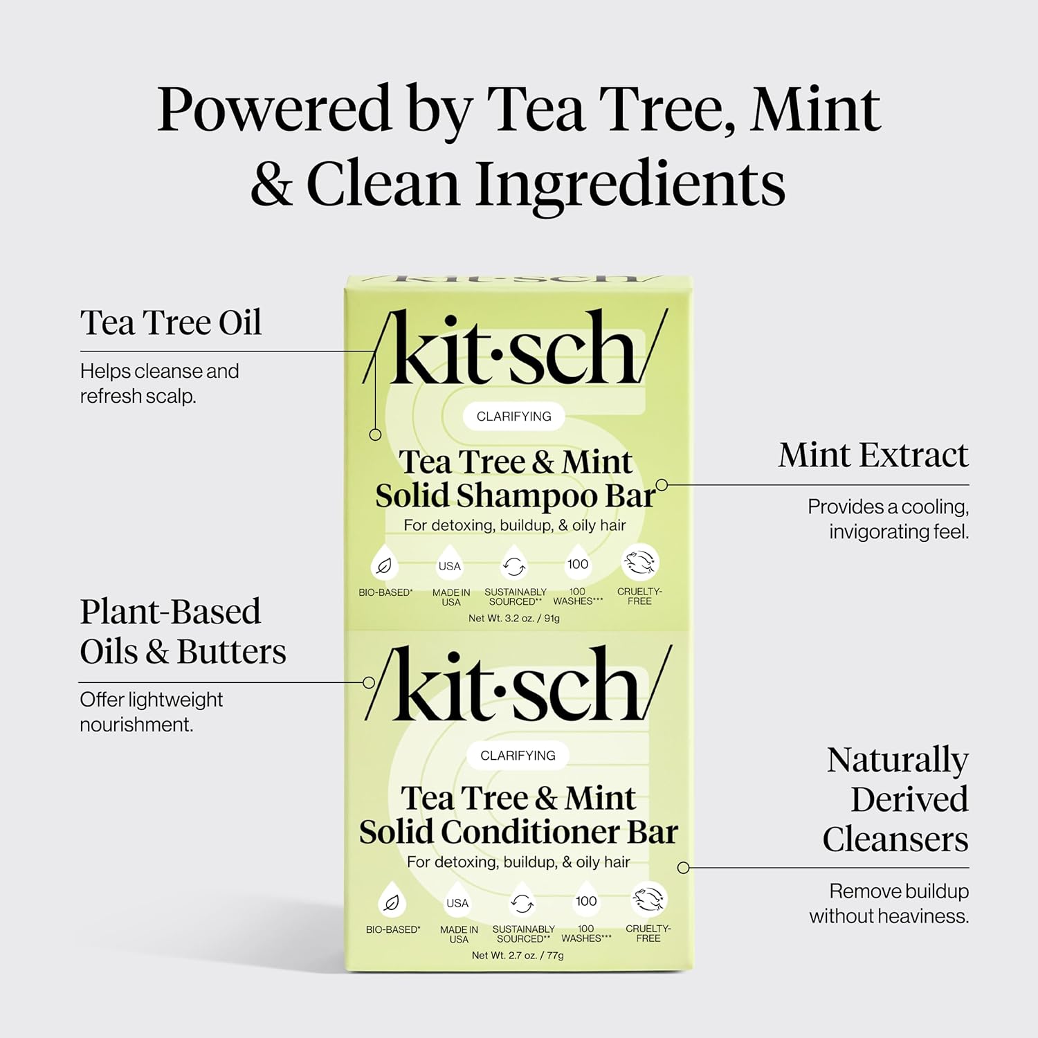 Kitsch_Clarifying_Tea_Tree_Shampoo_and_Conditioner_Set_–_Shampoo_&_Conditioner_Bar_for_Women_and_Men,_Scalp_&_Oil_Control_Hair_Care_–_Free_of_Paraben,_Sulfate_&_Silicone_–_Made_in_USA_-_2_pcs