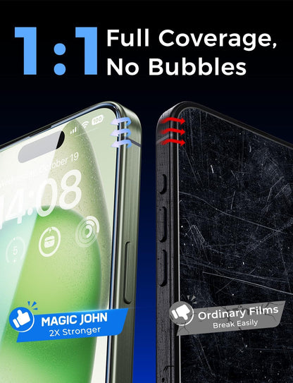 MAGIC_JOHN_2_Pack_for_iPhone_15_Plus_6.7_inch_Tempered_Glass_Screen_Protector,_Auto_Dust-Elimination_Installation,_Bubble_Free,_Dynamic_Island_Compatible,_HD_Clear,_Easy_Installation