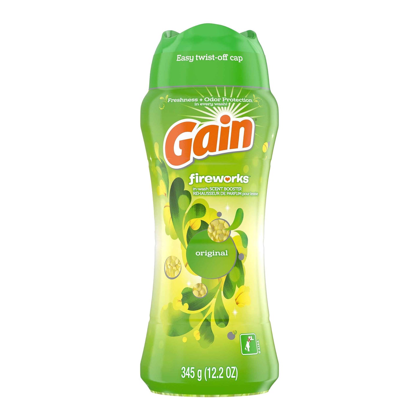 Gain In-Wash Laundry Scent Booster Beads, Original Scent, Fresh Extender + Odor Protection