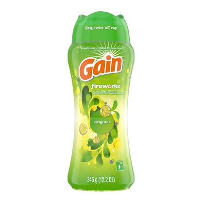 Gain In-Wash Laundry Scent Booster Beads, Original Scent, Fresh Extender + Odor Protection