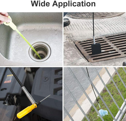 DR.PEN_Flexible_Grabber_Claw_Pick_Up_Reacher_Tool_(Drain_Clog_Remove_Tool),_With_4_Claws_Bendable_Hose_Pickup_Reaching_Assist_Tool_for_Litter_Pick,_Home_and_Kitchen_Sink,_Drains,_Toilet_(35.4_inch)