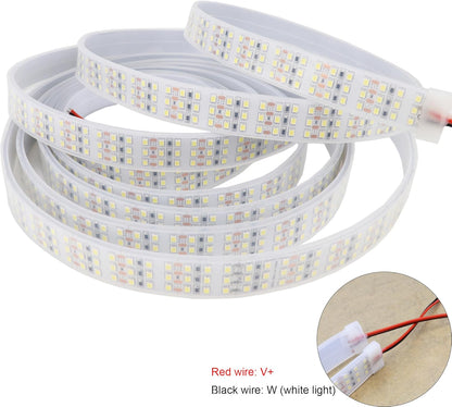 16.4Ft_Super_Bright_Triple_Row_LED_Strip_Lights,_12V_1800_LEDs_SMD_2835_Dimmable_Flexible_Light_Tape,_Daylight_White_6000K,_Waterproof_IP67_/_Non-Waterproof_IP20_Options_for_Indoor_&_Outdoor_Use,_Home,_Truck,_and_Wheel_Lighting
