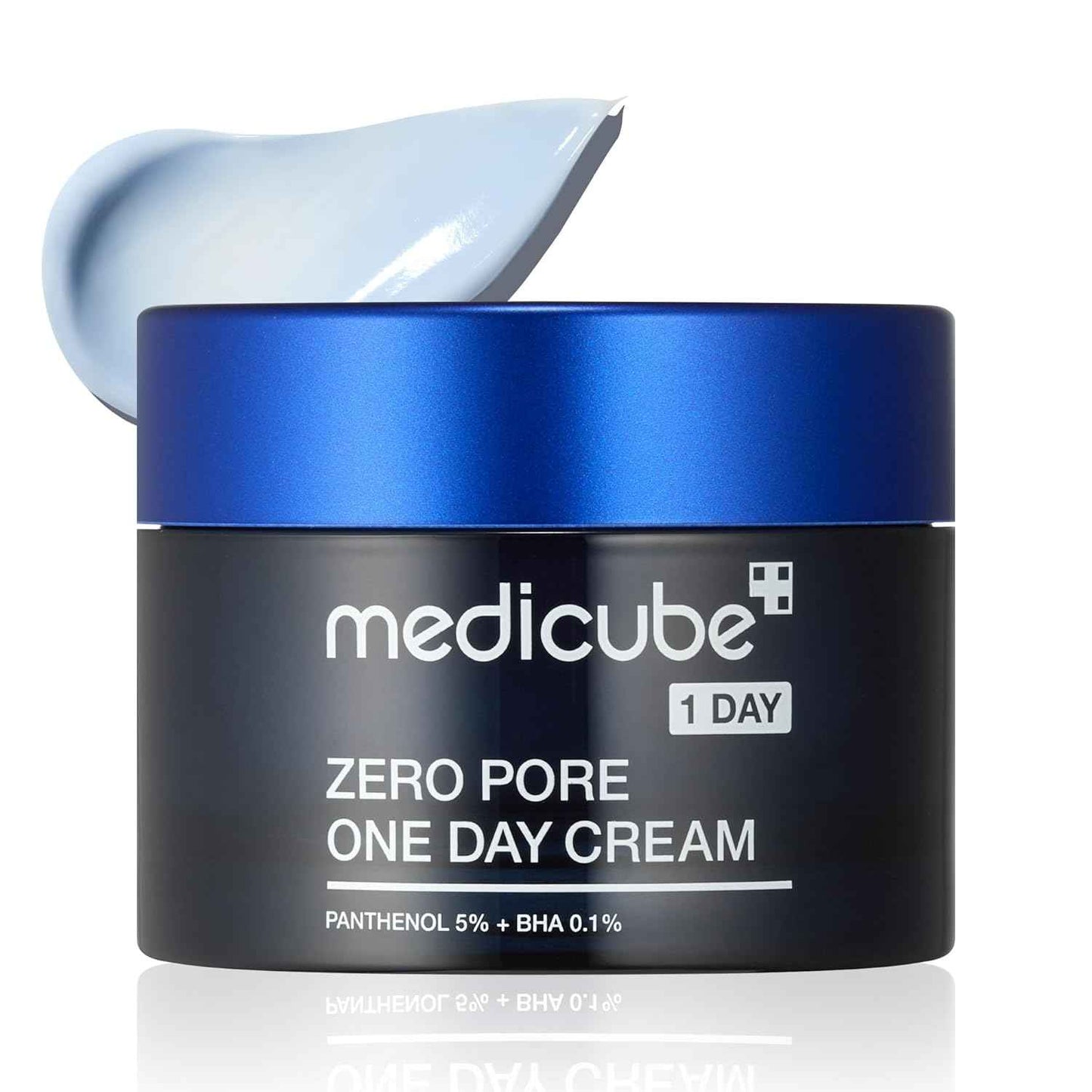 Medicube Zero Pore One-Day Cream 1.69 fl.oz - Visibly Smaller Pores, Controls Excess Oil - Pore Refining Cream with Panthenol, Salicylic Acid, and Niacinamide - Korean Skincare
