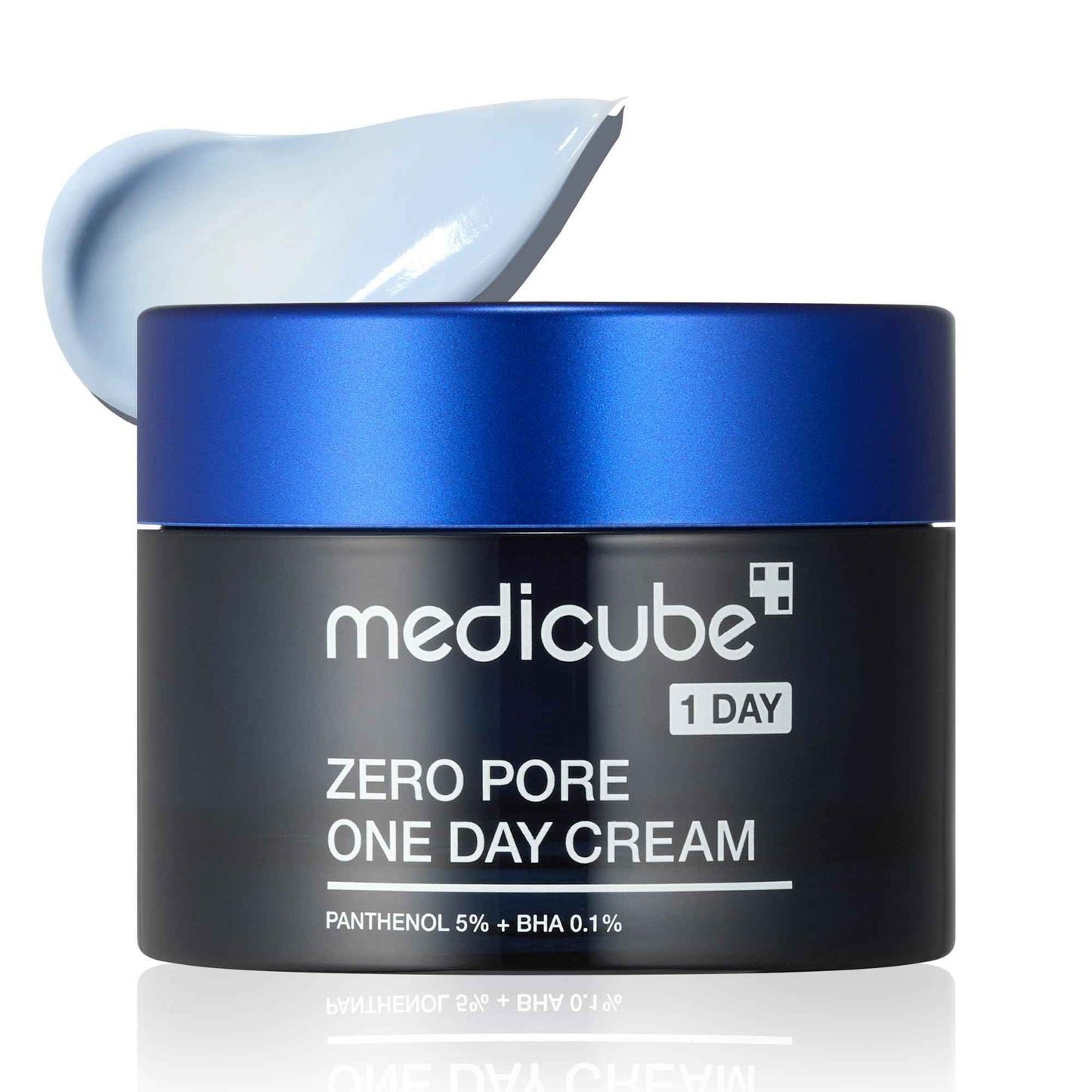 Medicube Zero Pore One-Day Cream 1.69 fl.oz - Visibly Smaller Pores, Controls Excess Oil - Pore Refining Cream with Panthenol, Salicylic Acid, and Niacinamide - Korean Skincare