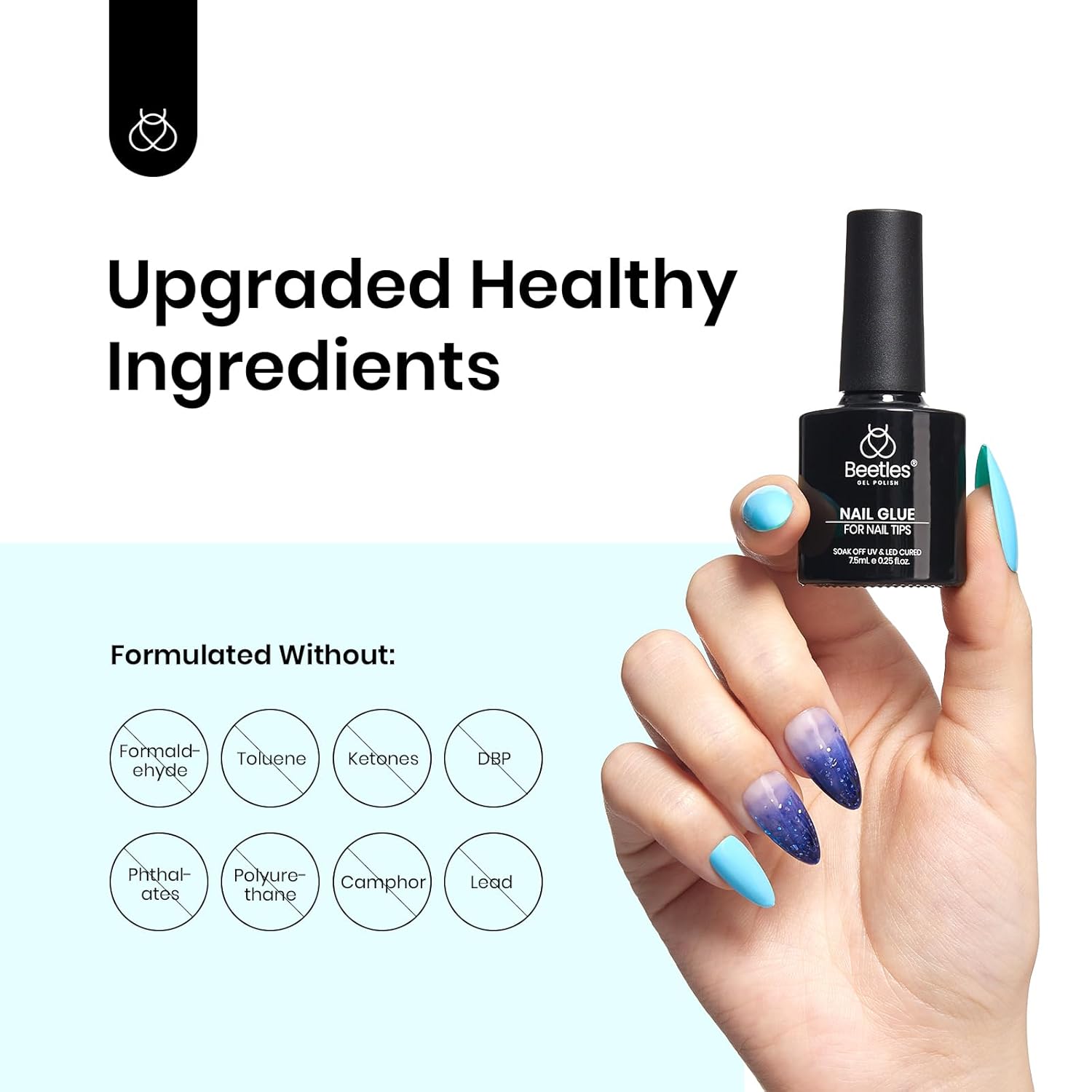 Beetles_9_in_1_Nail_Glue_Gel_for_Nail_Tips_and_Clear_Acrylic_Nails_Long_Lasting,_Curing_Needed_UV_Extension_Glue_for_False_Nail_Tips_and_Press_on_Nails,_Spring_Nail_Art