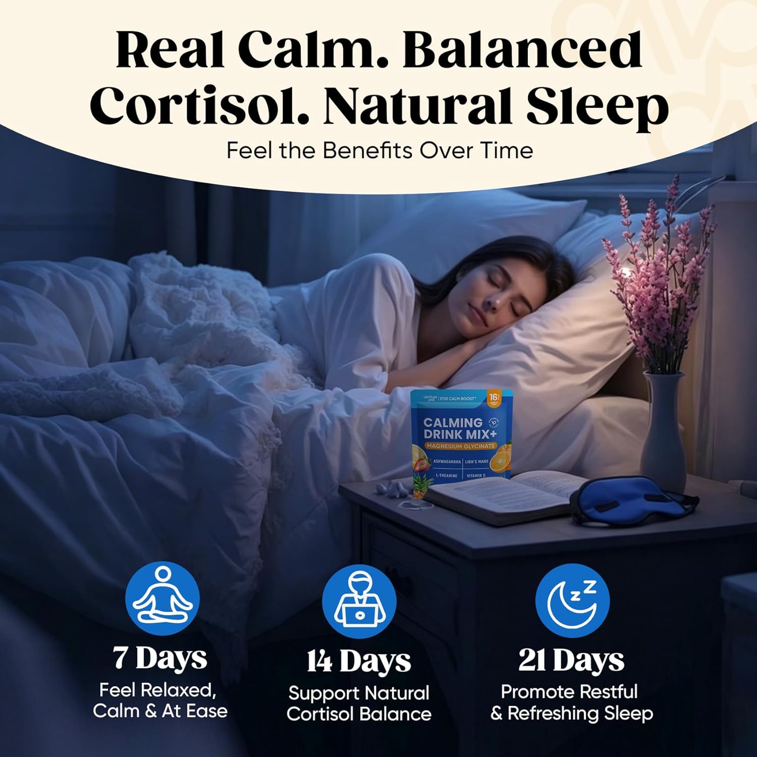 Venture_Pal_Calm_Drink_Mix,_12-in-1_Cortisol_Reducer_and_Sleep_Aid_with_Magnesium_Glycinate,_Ashwagandha,_L-Theanine,Vitamin_D,_Calm_Magnesium_Powder_for_Relax_&_Focus,_No_Sugar,_Non_GMO