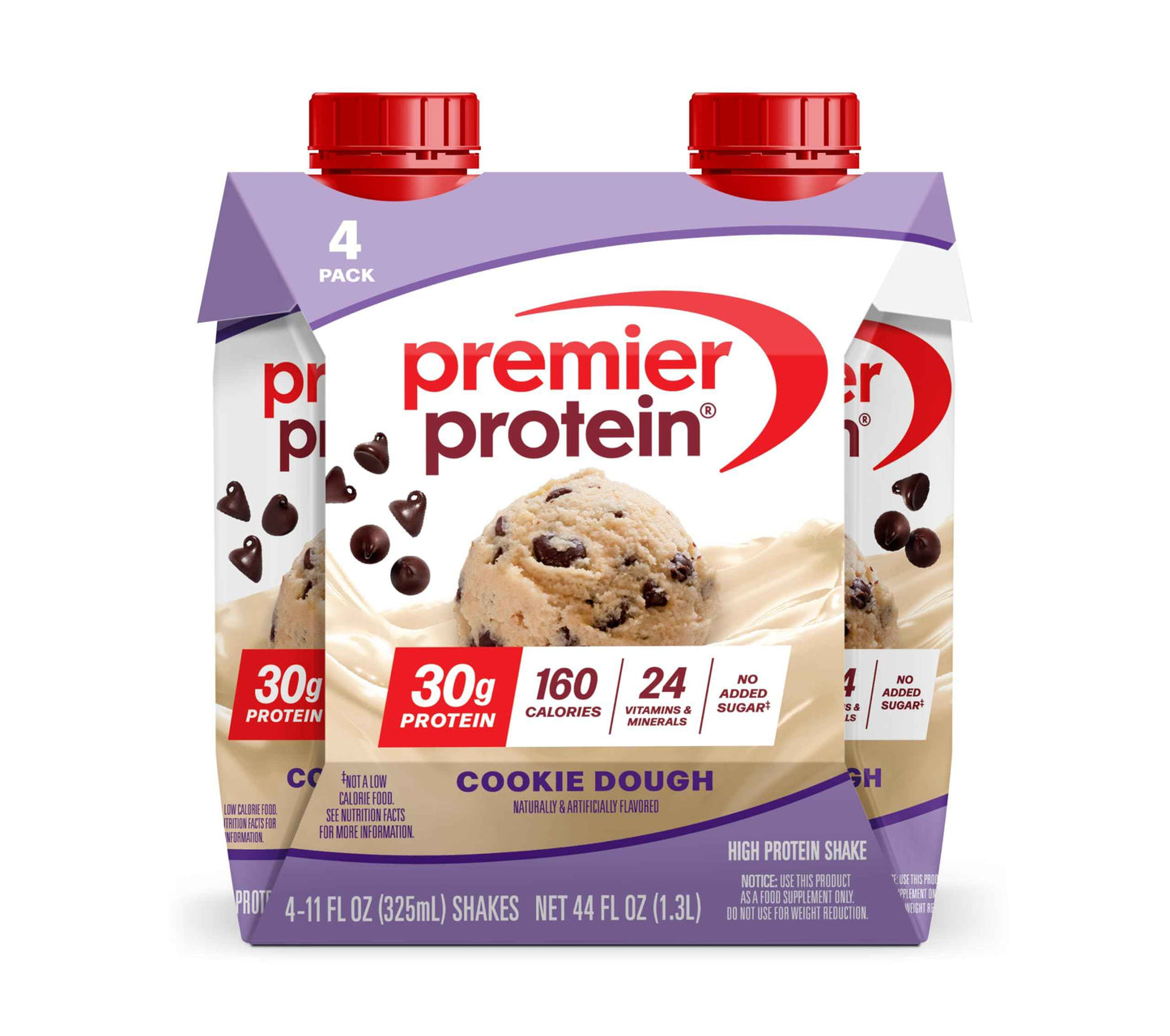 Premier Protein Shake, 30g Protein, No Added Sugar, 24 Vitamins & Minerals to Support Immune Health, Gluten-Free, 11 fl oz