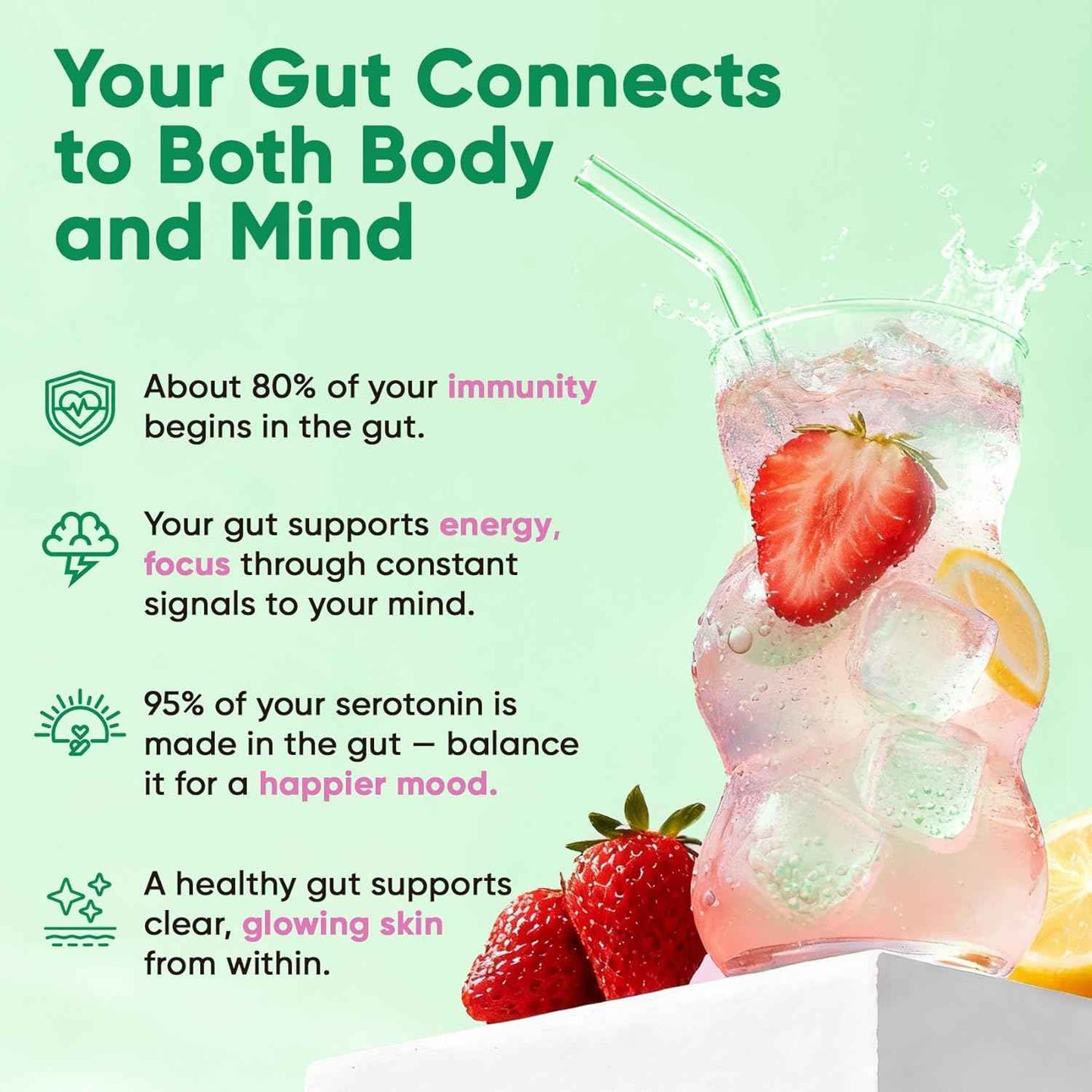 Venture Pal 2-in-1 Hydration Packets + Gut Health Electrolytes Powder - 7 Electrolytes & 5 Vitamins, Probiotics - Sugar Free Liquid Daily IV Drink Mix for Dehydration Relief | Non-GMO | 16 Sticks