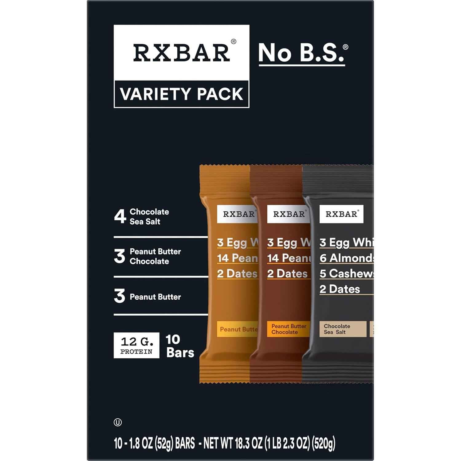 RXBAR Protein Bars, Protein Snack, Snack Bars
