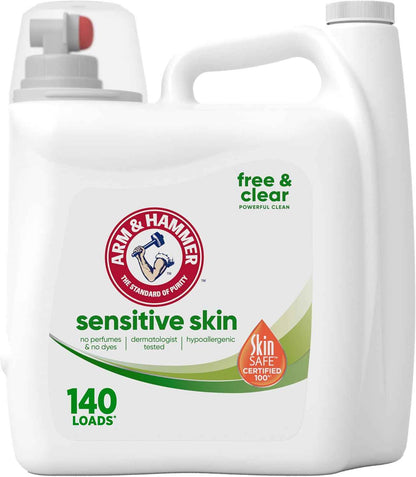 ARM & HAMMER Sensitive Skin, Liquid Laundry Detergent