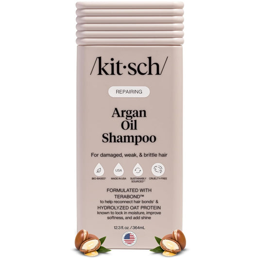 Kitsch_Repairing_Argan_Oil_Shampoo_for_Women_&_Men_w/Terabond™_–_Argan_Oil_for_Hair,_Repairs_&_Renews_Damaged,_Weak,_&_Brittle_Hair_–_Silicone,_Paraben_&_Sulfate_Free_Shampoo_for_Hair_Care_–_12.3_oz