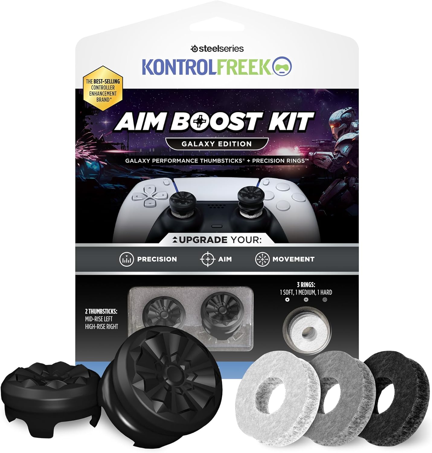KontrolFreek_Aim_Boost_Kit_for_PlayStation_5_(PS5)_and_PlayStation_4_(PS4)_Controller_|_Includes_Performance_Thumbsticks_and_Precision_Rings_|_Black_Galaxy_Edition