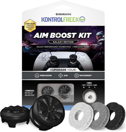 KontrolFreek_Aim_Boost_Kit_for_PlayStation_5_(PS5)_and_PlayStation_4_(PS4)_Controller_|_Includes_Performance_Thumbsticks_and_Precision_Rings_|_Black_Galaxy_Edition