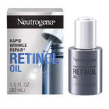 Neutrogena Rapid Wrinkle Repair Retinol Face Oil, Daily Anti-Aging Face Serum to Fight Fine Lines, Deep Wrinkles, & Dark Spots