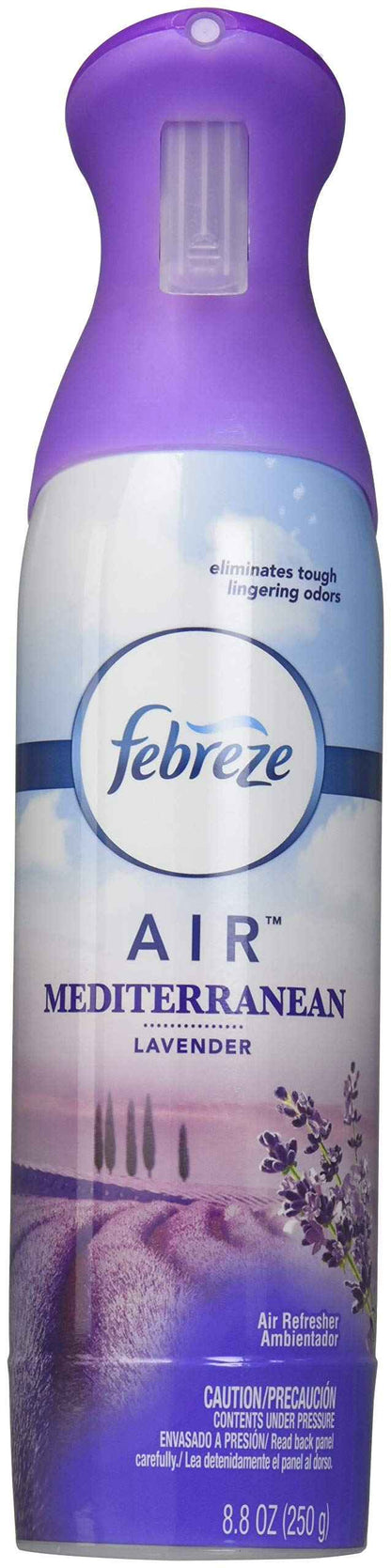 Febreze Air Mist Air Freshener Spray, Odor-Fighting Room Spray, Air Fresheners for Home and Bathroom and Kitchen, Aerosol Can, Mountain Scent
