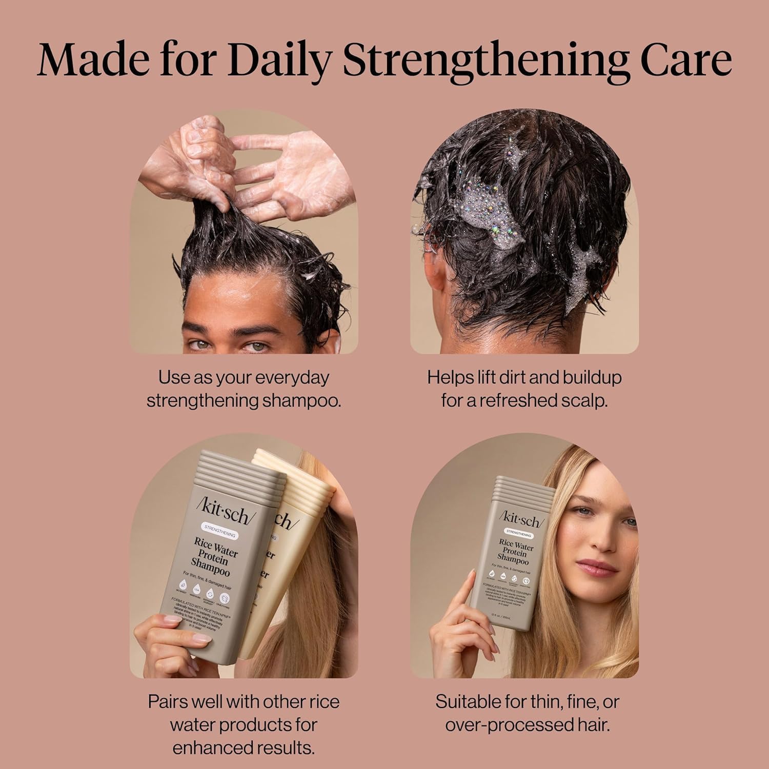 Kitsch_Strengthening_Rice_Water_Protein_Shampoo_for_Women_&_Men_–_Hair_Growth_Shampoo_&_Volumizing_Hair_Care_for_Thin,_Fine_&_Damaged_Hair_–_Paraben,_Phthalates_&_Silicone_Free_–_Made_in_USA_–_12.3_oz