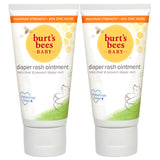 Burt's Bees Baby Diaper Rash Ointment, Maximum Strength, 40% Zinc Oxide, 100% Natural Origin, Pediatrician Tested