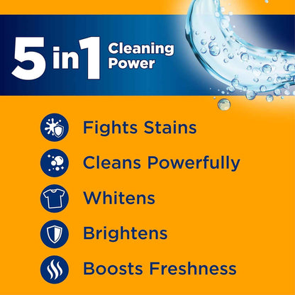 ARM & HAMMER Plus OxiClean Ultra Stain Fighters Liquid Laundry Detergent, Stain Remover for Clothes