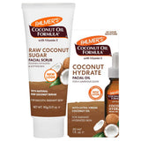Palmer's Coconut Oil Formula Coconut Sugar Facial Scrub Exfoliator, Face Scrub to Gently Exfoliate Away Dirt and Dead Skin Cells with Chamomile to Soften & Calm