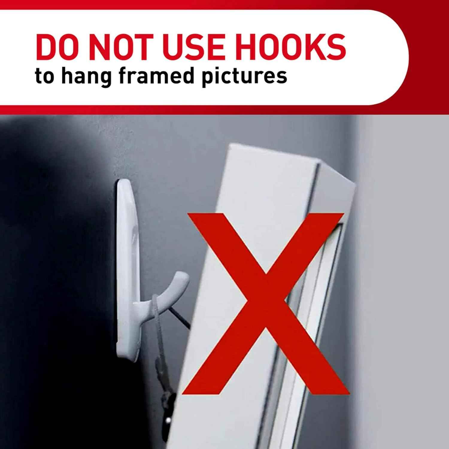 Command 5 lb Large Utility Hooks, 14 Hooks and 16 Strips, Damage-Free Hanging Wall Hook with Adhesive Strips, No Tools Required, Great for Home Kitchen Office Organization