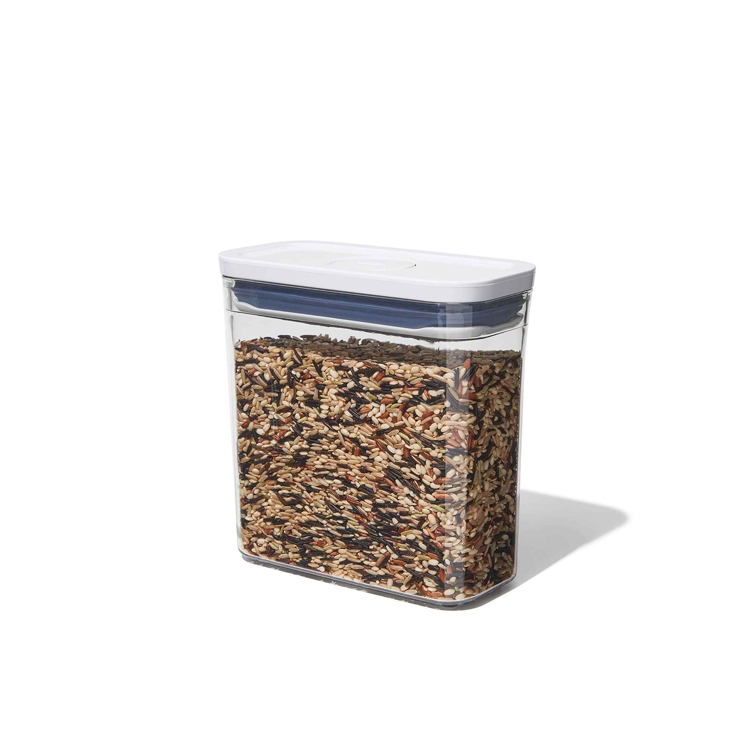 OXO Good Grips POP Container – Airtight for Coffee and More Food Storage, Rectangle, Clear