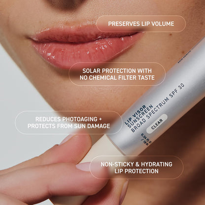 Prequel_Skin_Lip_Visor,_Clear_Lip_Balm_with_SPF_30_PA+++._Mint_Flavored_with_Non-Sticky_Finish_–_Moisturizing_Semi_Gloss_Balm_Sunscreen_for_Daily_Use_-_2_Pack