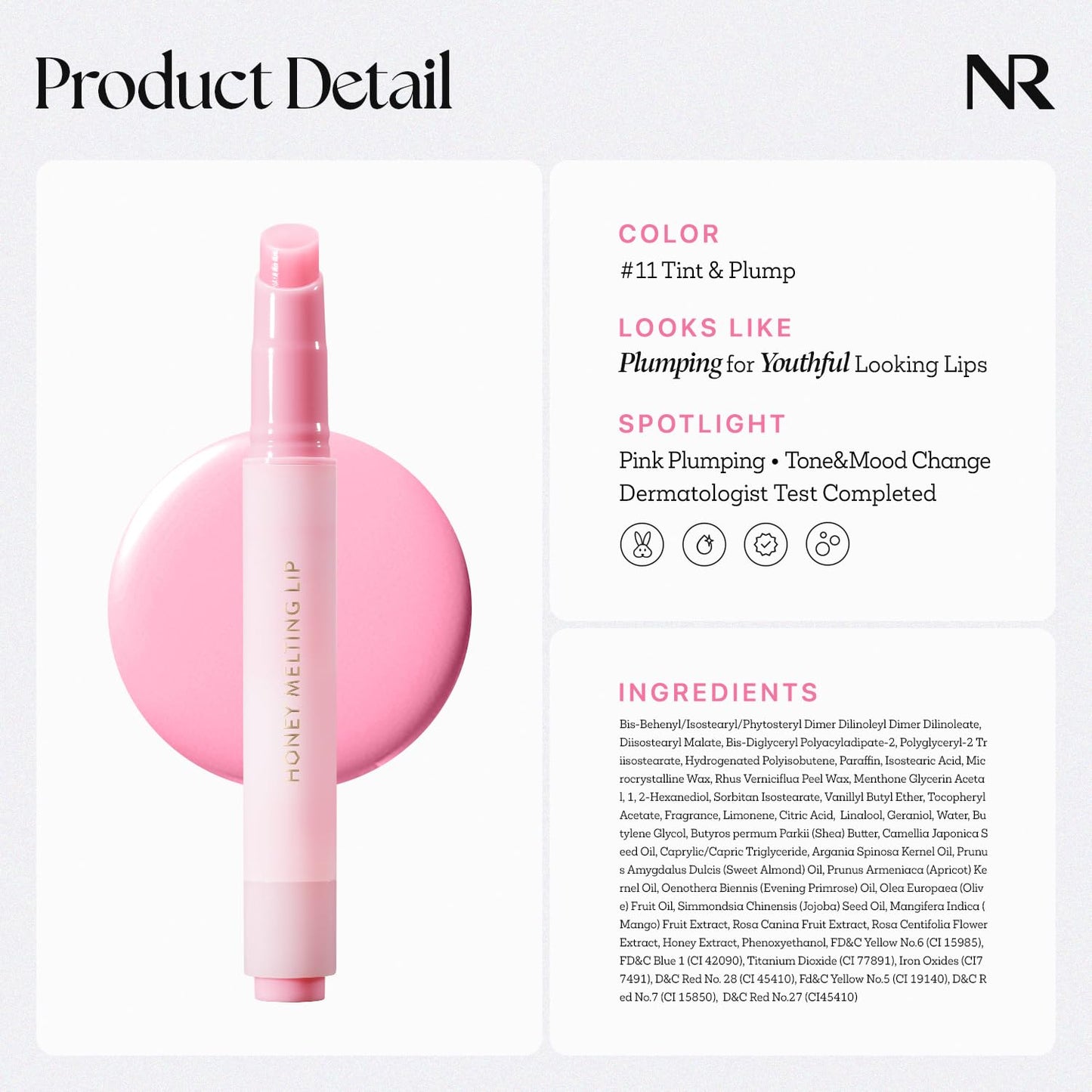 Nature_Republic_HONEY_MELTING_LIP_PLUMPING_(11_PINK)_SOFT_LIP_STICK_Tint_&_Plump_Hydrating_Gloss,_Moisturizing_balms,_Volumizing_formula_&_Sheer_tint,_Glowy_Finish,_korean_make_up