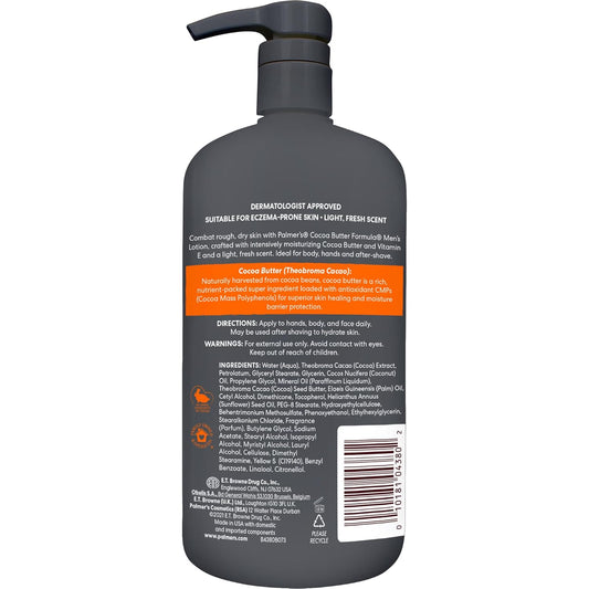 Palmer's_Cocoa_Butter_Formula_Men's_Face_Moisturizer_&_Body_Lotion_for_Dry_Skin,_33.8_oz,_3-in-1_Fast_Absorbing_Lotion_for_Men,_48-Hr_Hydration_with_Vitamin_E,_Soothes_Dryness,_Dermatologist_Approved