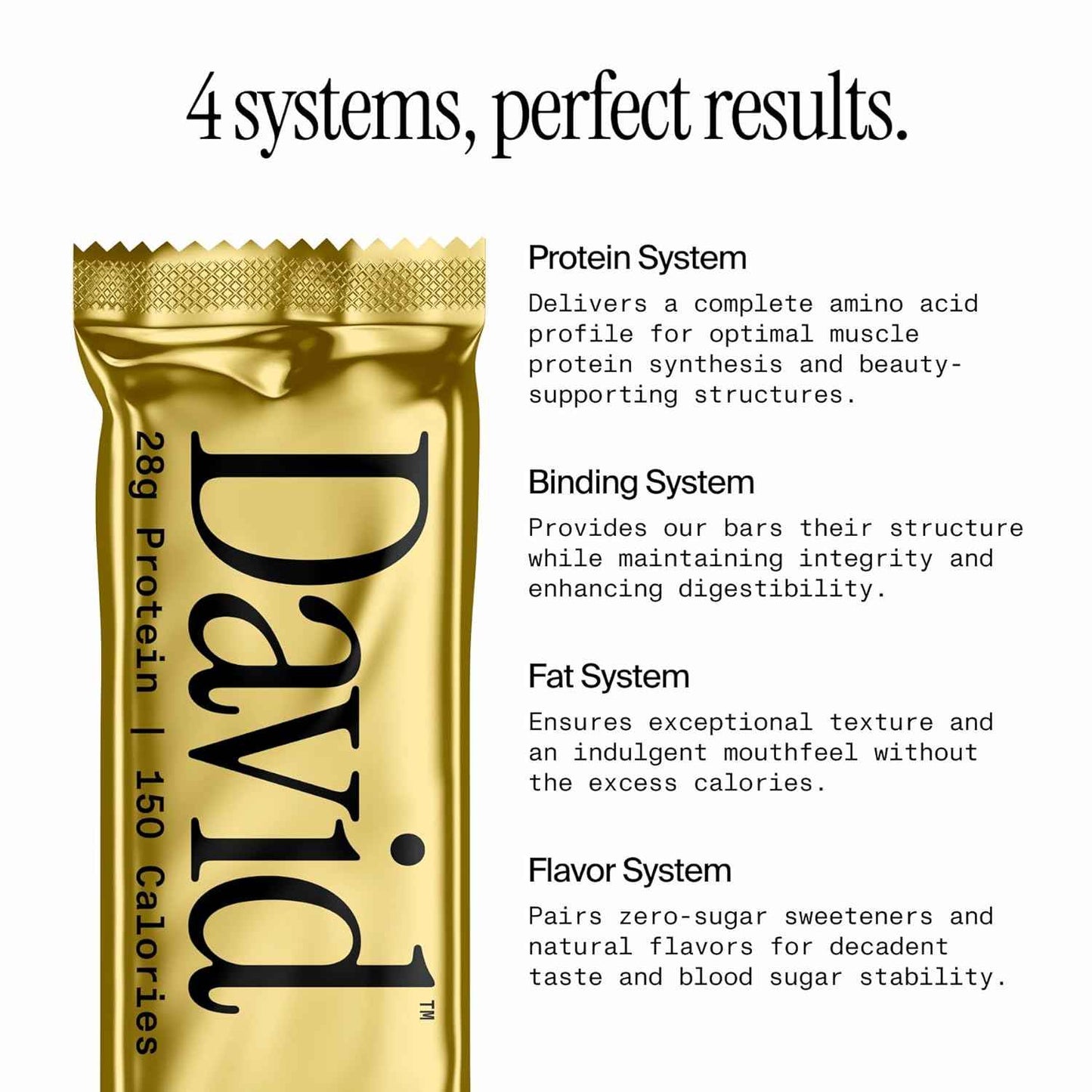 David High Protein Bars - 0g of Sugar, Low Carb, Gluten Free - 28g of Protein, 150 Calories - On-The-Go Snack