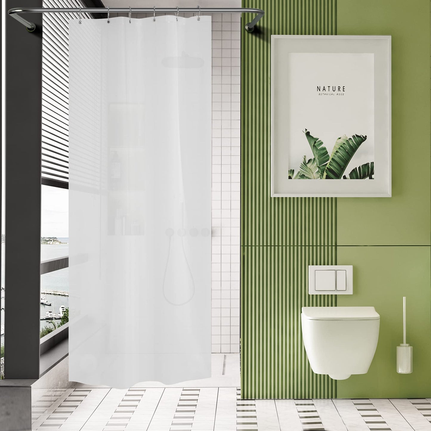 Frosted - 36"W x 72"L (Pack of 1)