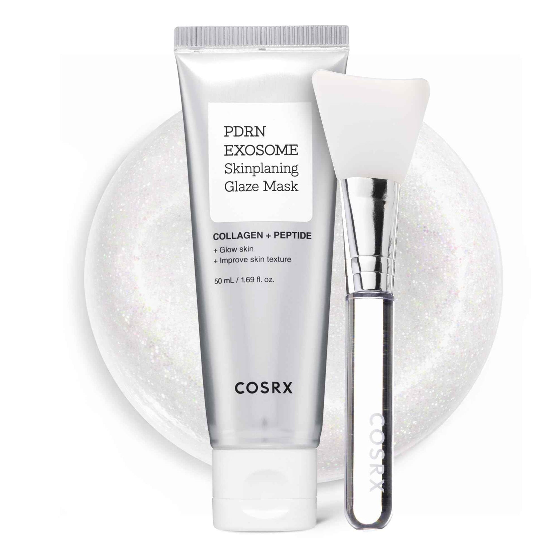 COSRX PDRN EXOSOME Glaze Wrapping Mask with SALMON DNA PDRN, Instant Glow, Easy Peel-Off Overnight Mask for Glass Skin, Firmness, Elasticity & Skin Texture Care, Mothers day gifts Korean Skin Care