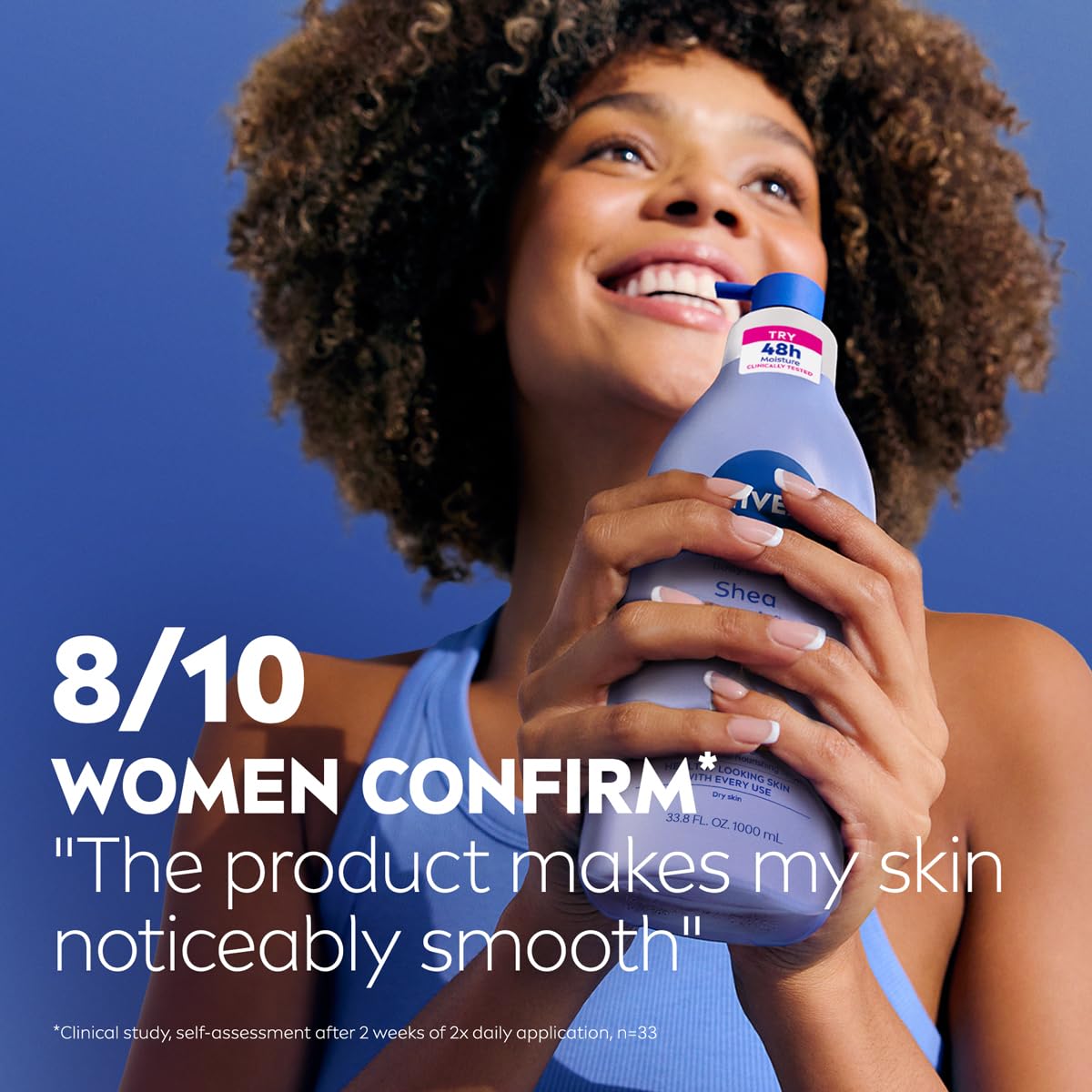 NIVEA_Shea_Nourish_Body_Lotion_for_Dry_Skin_with_Hyaluronic_Acid,_Shea_Butter_and_Deep_Nourishing_Serum,_48-Hour_Body_Moisturizer,_33.8_Fl_Oz_Pump_Bottle