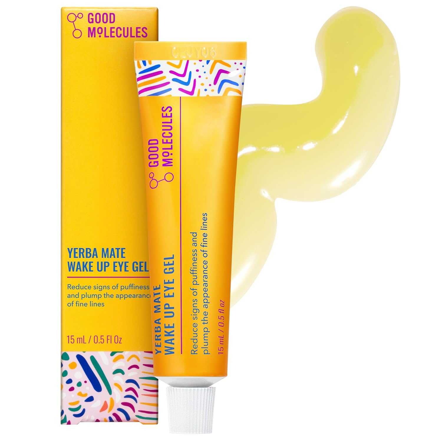 Good_Molecules_Yerba_Mate_Wake_Up_Eye_Gel_–_Brightening_Caffeine_Under_Eye_Cream_for_Dark_Circles,_Puffiness_&_Eye_Bags_–_Hydrating_Eye_Gel_with_Hyaluronic_Acid_–_Depuffing_Eye_Treatment_0.5_fl_oz
